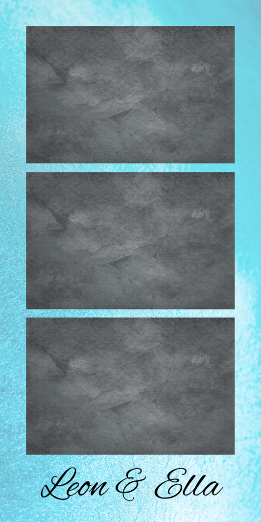 Vorlage Klein - Blau Transparent