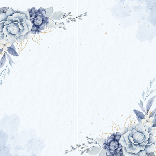 Blüte Blau