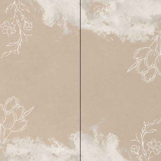 Blüte Beige