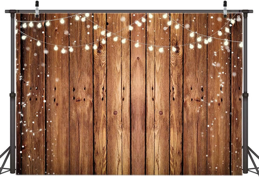 Holz Lichterkette