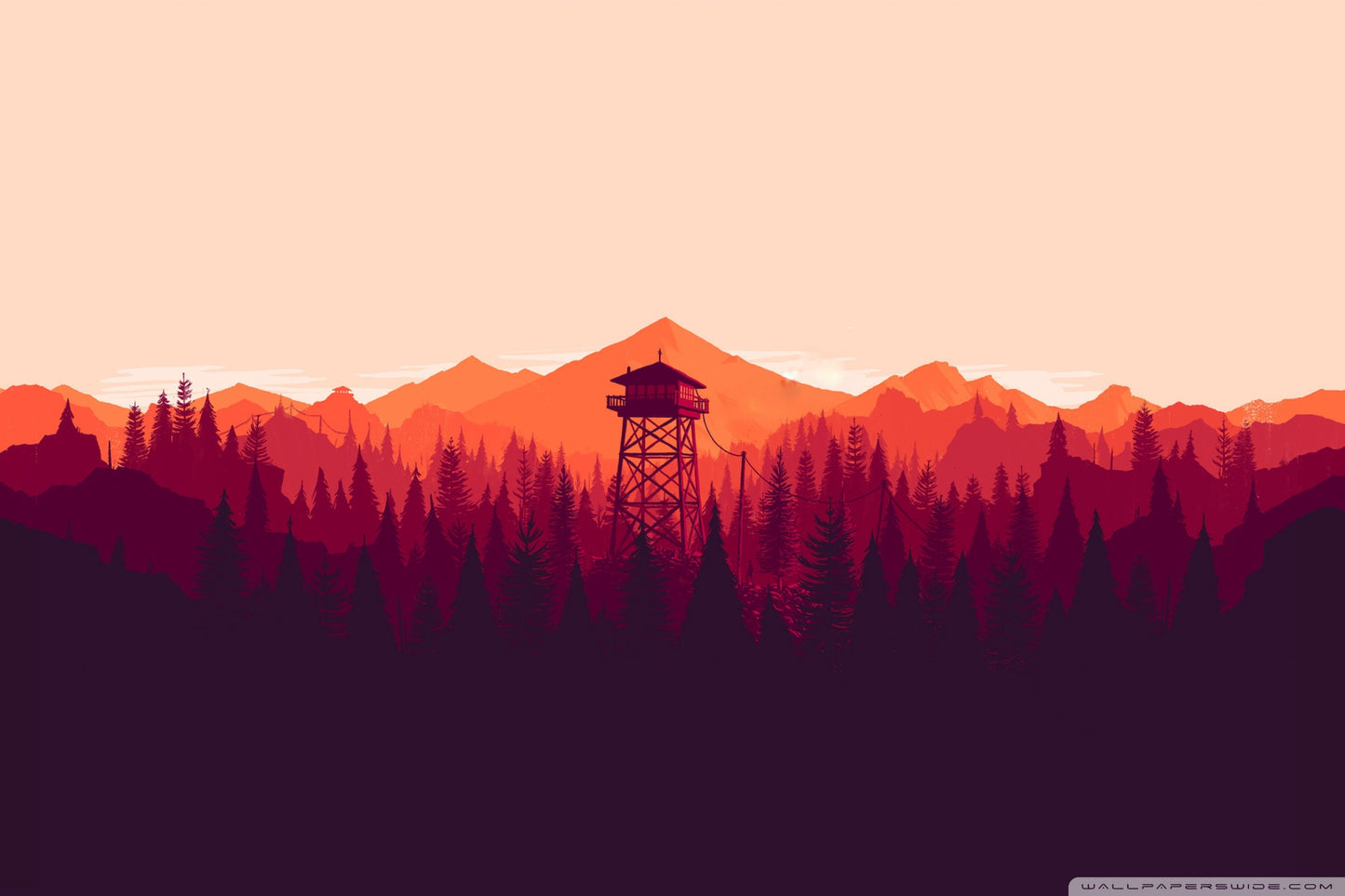 Sonnenaufgang Wald